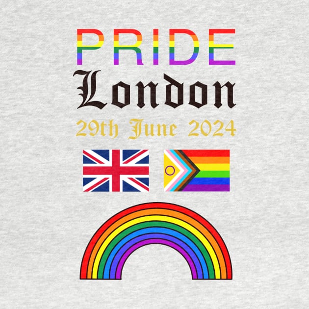 Pride London UK 2024 by Hedgehog Bubbles